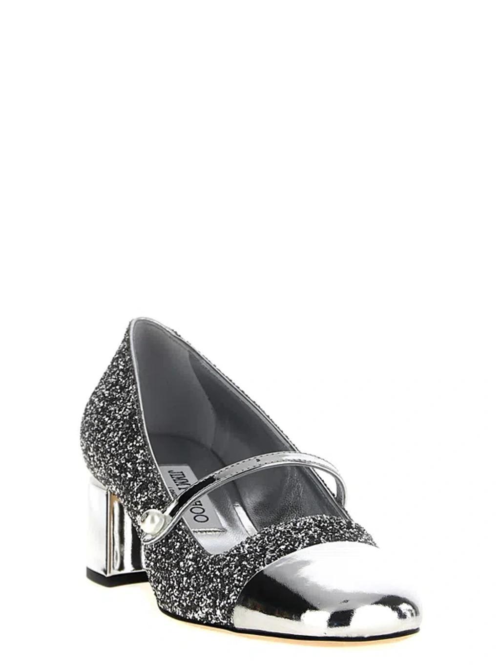 JIMMY CHOO Elisa Pumps In Silver Product Image