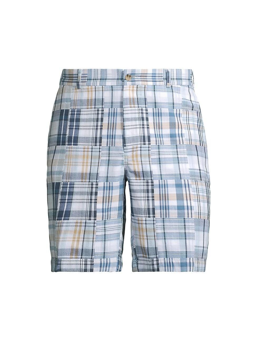 Mens Crown Cabana Madras Cotton Shorts Product Image