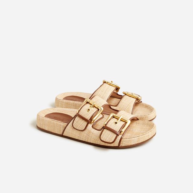 Marlow sandals in raffia Product Image
