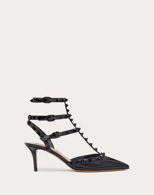 PATENT ROCKSTUD PUMPS WITH MATCHING STRAPS AND STUDS 65 MM Product Image