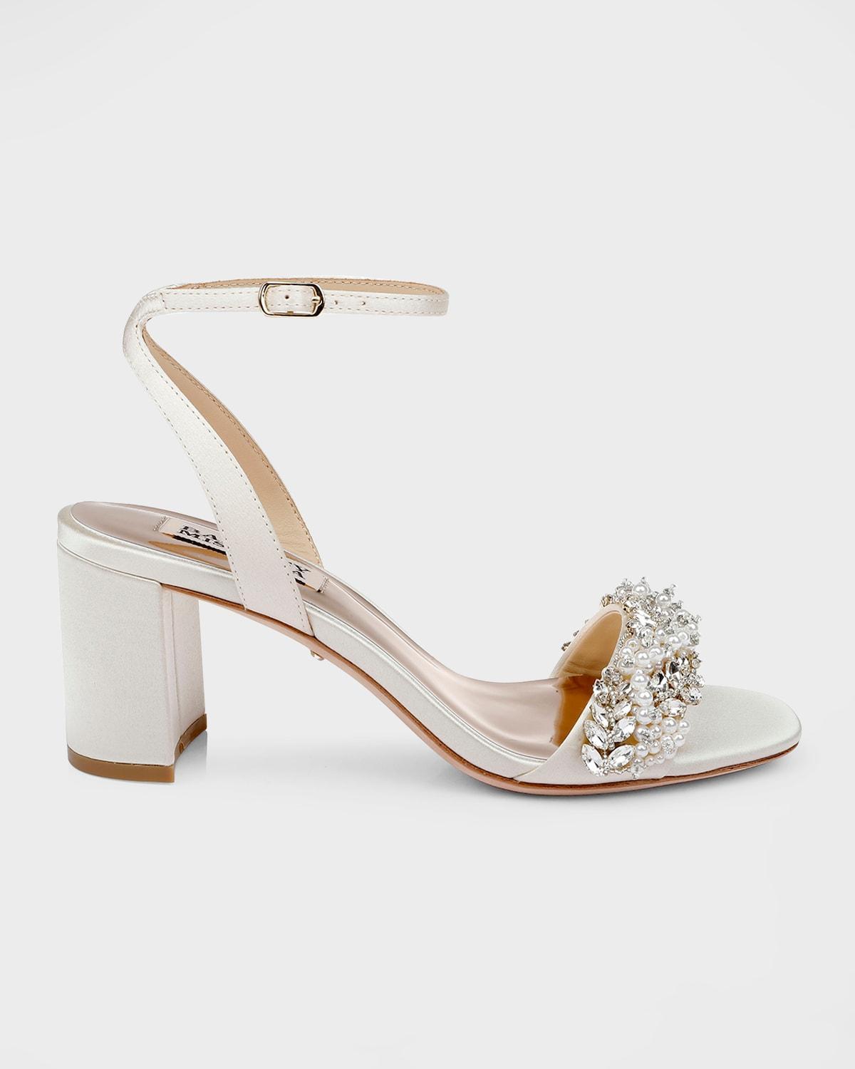 Badgley Mischka Collection Clara Embellished Sandal Product Image