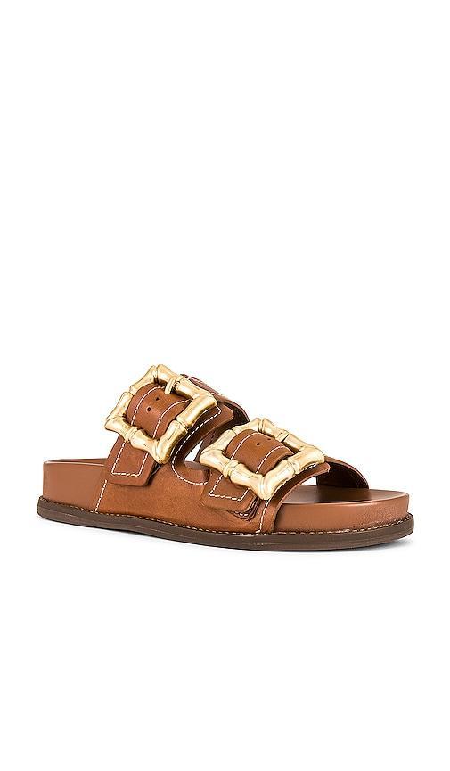 Schutz Enola Sporty Sandal in Brown. Size 10, 5.5, 6.5, 7, 7.5, 8, 8.5, 9.5. Product Image