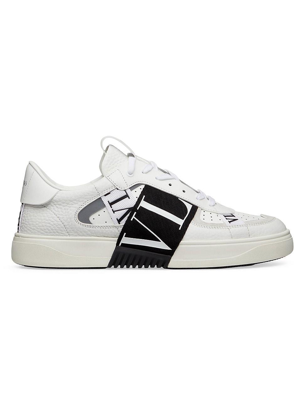 Mens Low-Top Calfskin VL7N Sneakers With Bands Product Image