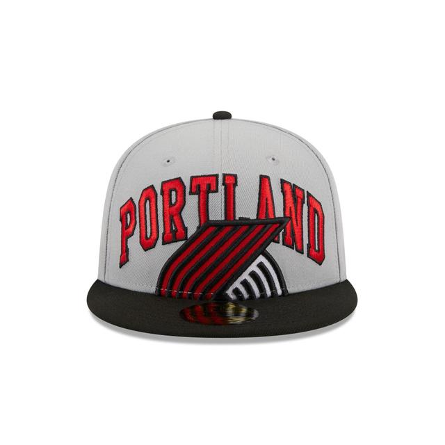 Portland Trail Blazers 2023 Tip-Off 59FIFTY Fitted Hat Male Product Image