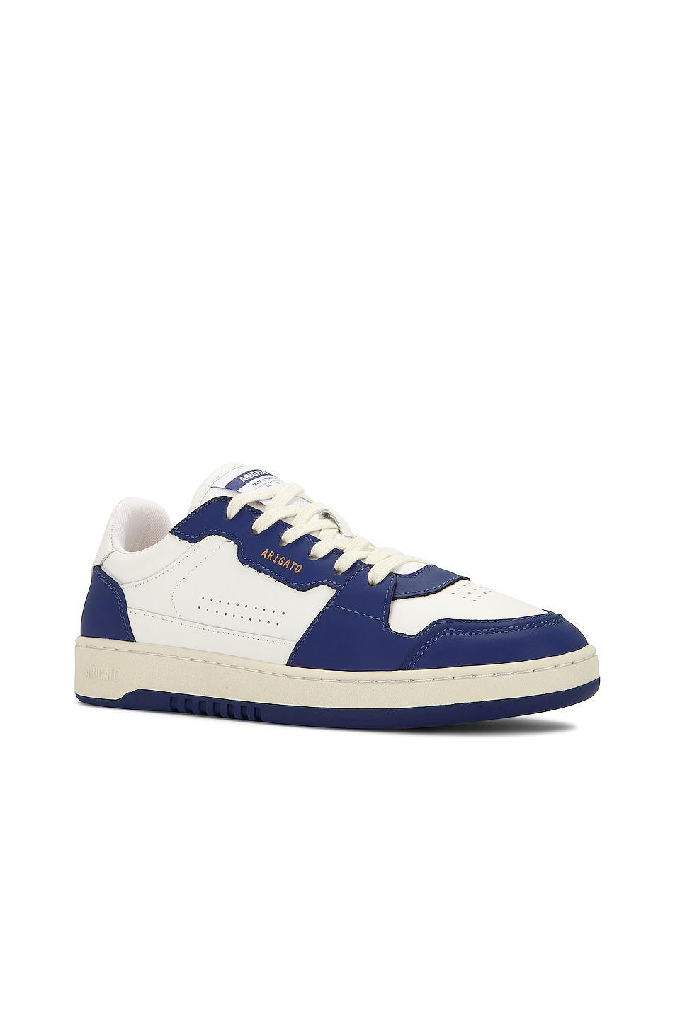 Axel Arigato Dice Lo Sneaker in White & Blue - Navy. Size 41 (also in ). Product Image