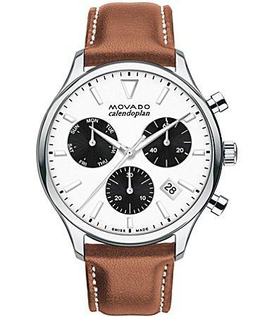 Movado Heritage Series Calendoplan Chronograph, 43mm Product Image