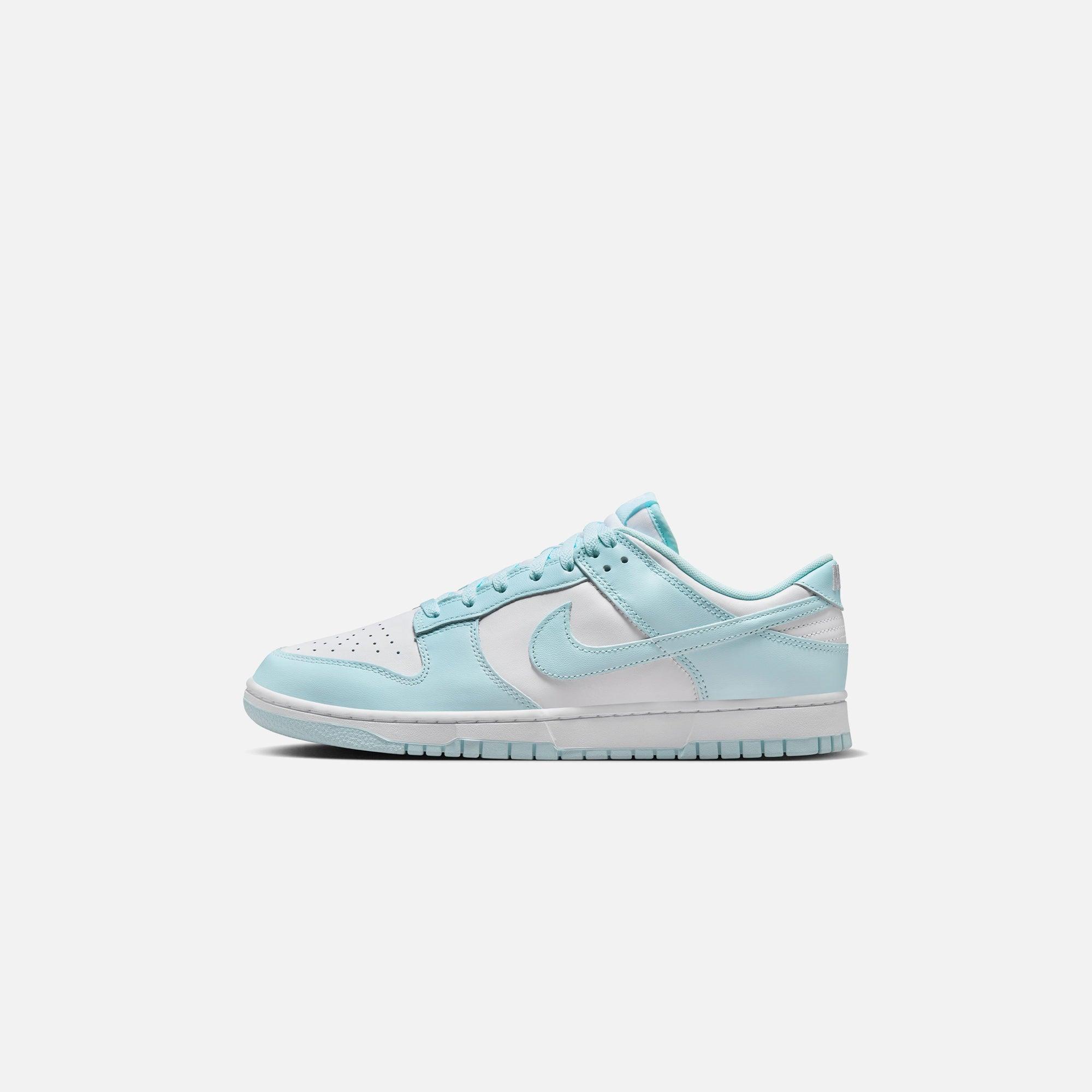 Nike Dunk Low Retro - White / Glacier Blue Male Product Image