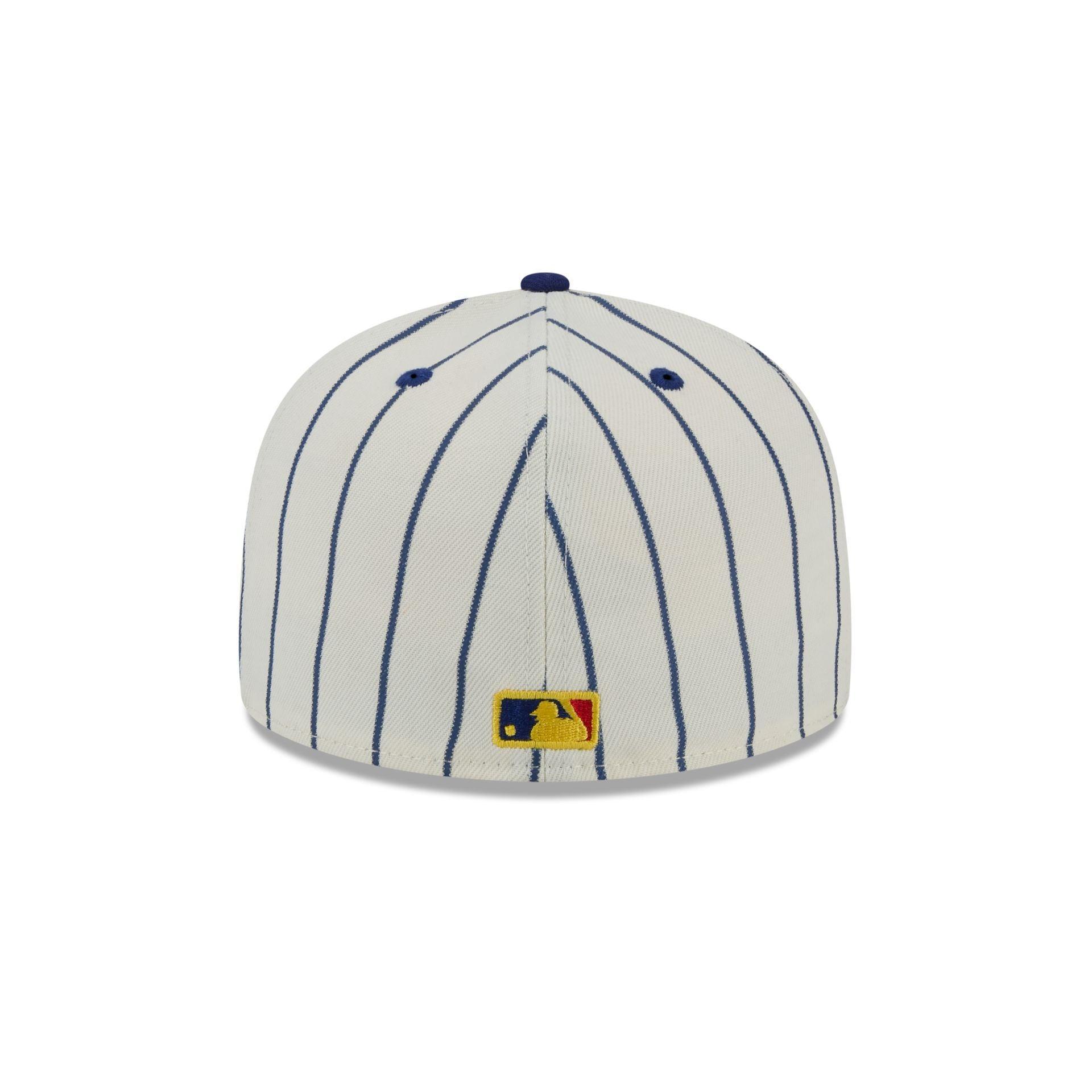 Big League Chew X Cleveland Guardians Pinstripe 59FIFTY Fitted Hat Male Product Image