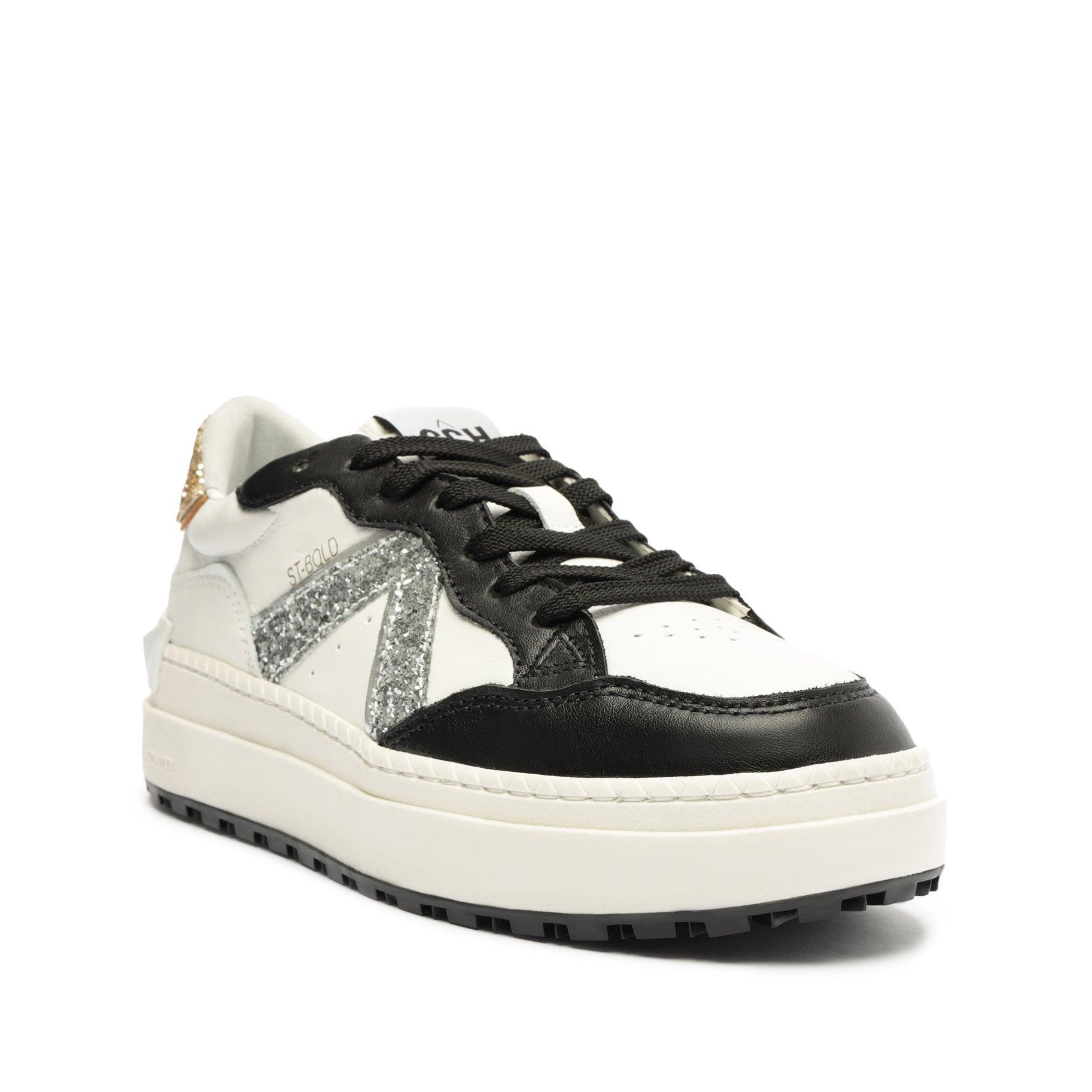 Womens St Bold Metallic Leather Sneakers Product Image