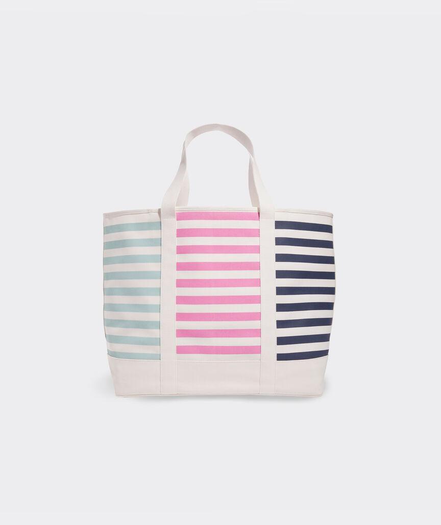 Mixed Stripe Large Tote Product Image