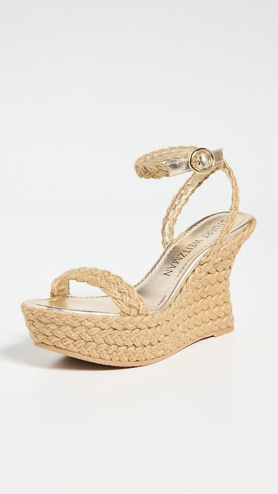 Stuart Weitzman Braida Strap Espadrille Wedge Sandals | Shopbop Product Image