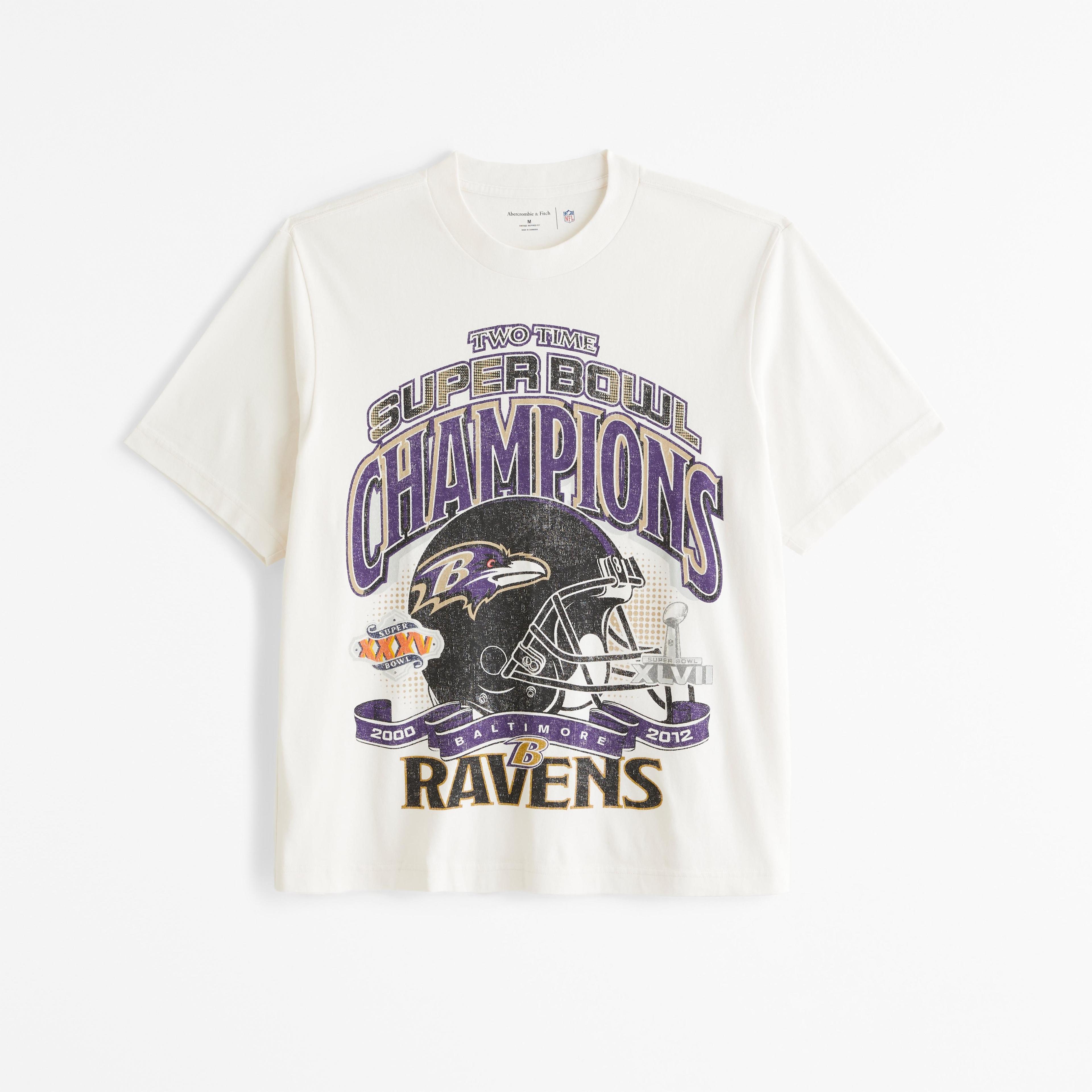 Baltimore Ravens Vintage-Inspired Graphic Tee Product Image