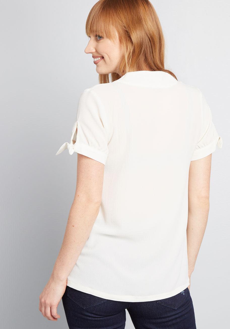 Ideal Discovery Short Sleeve Blouse Product Image