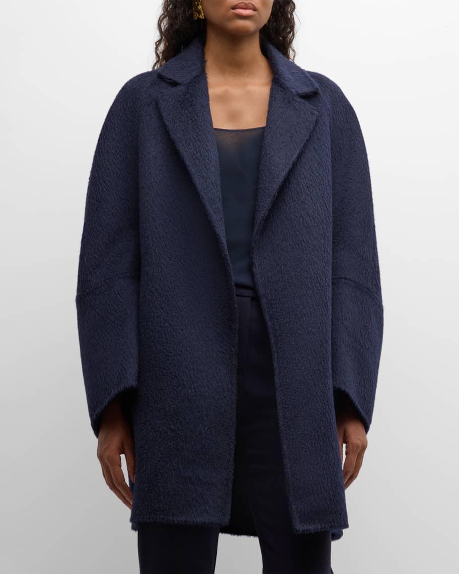 Sequoia Oversized Wool-Mohair Coat  Product Image