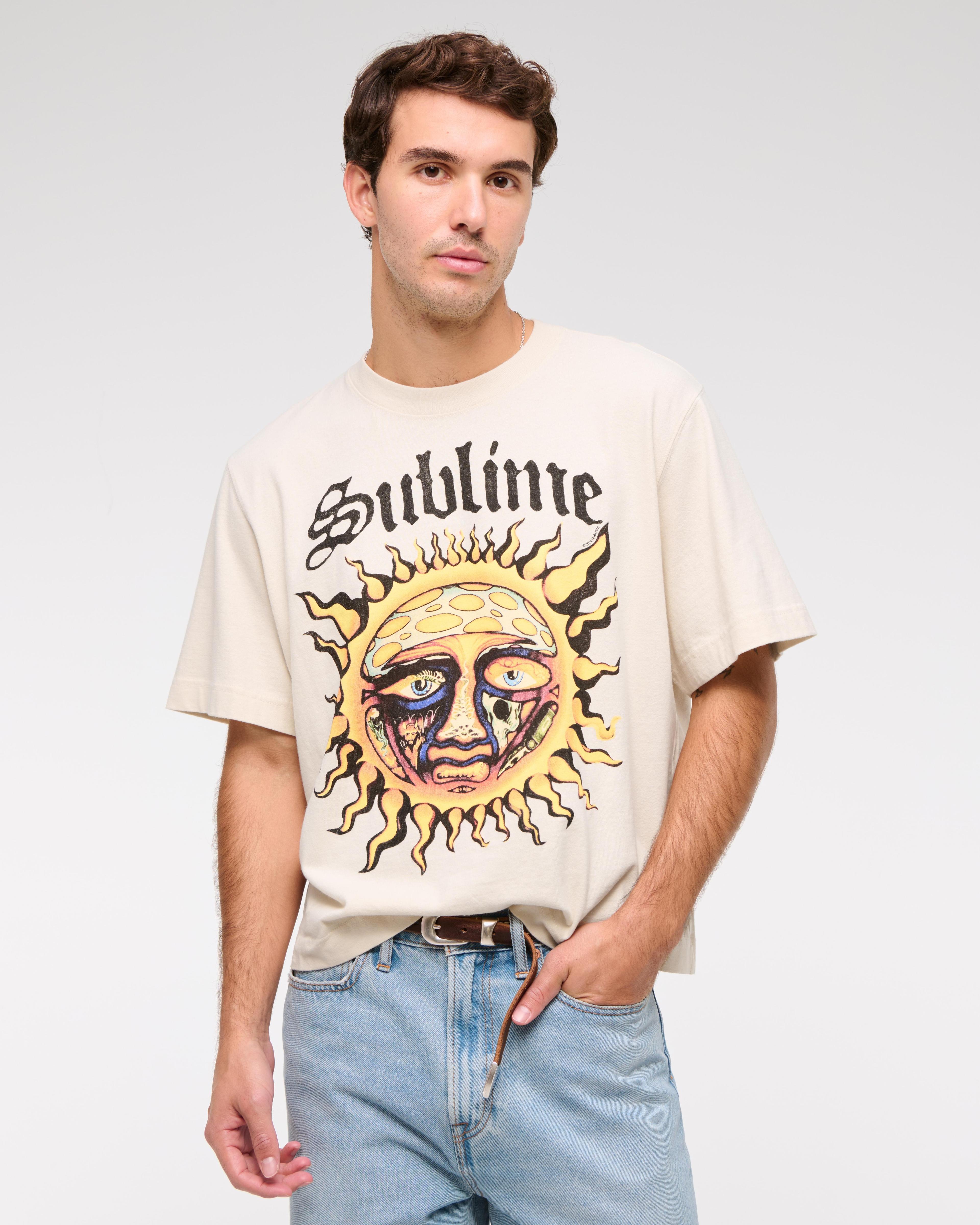 Cropped Oasis Graphic Tee Product Image