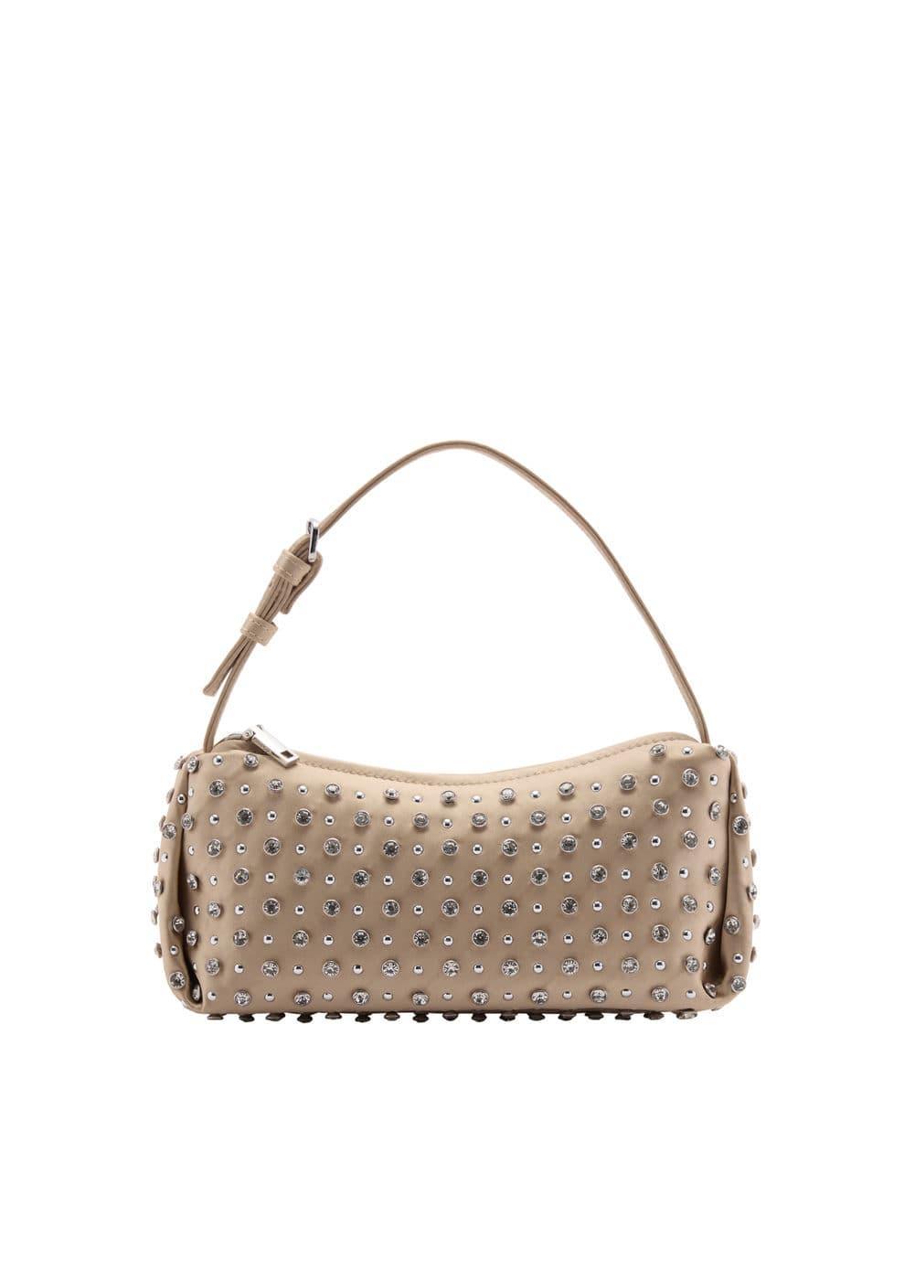 MANGO - Beaded shoulder bag - One size - Women Product Image