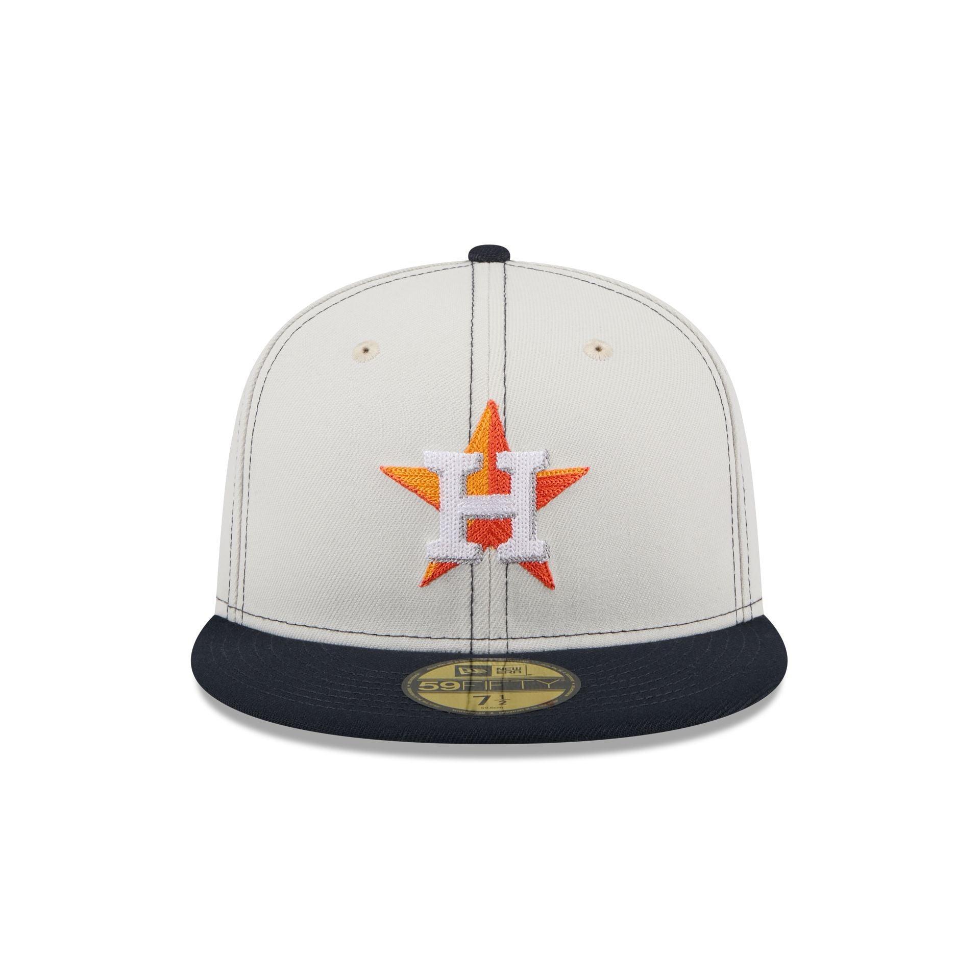 Houston Astros Sandy Linen 59FIFTY Fitted Hat Male Product Image