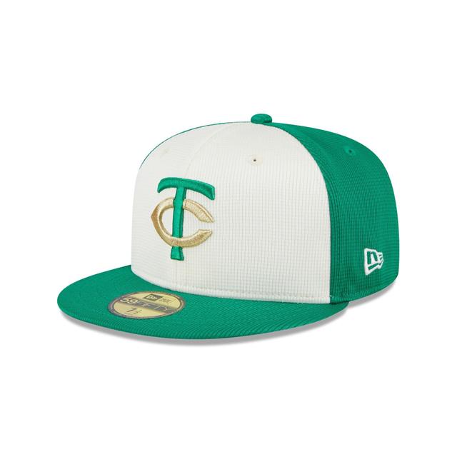 Minnesota Twins St. Patrick's Day 2024 59FIFTY Fitted Hat Male Product Image