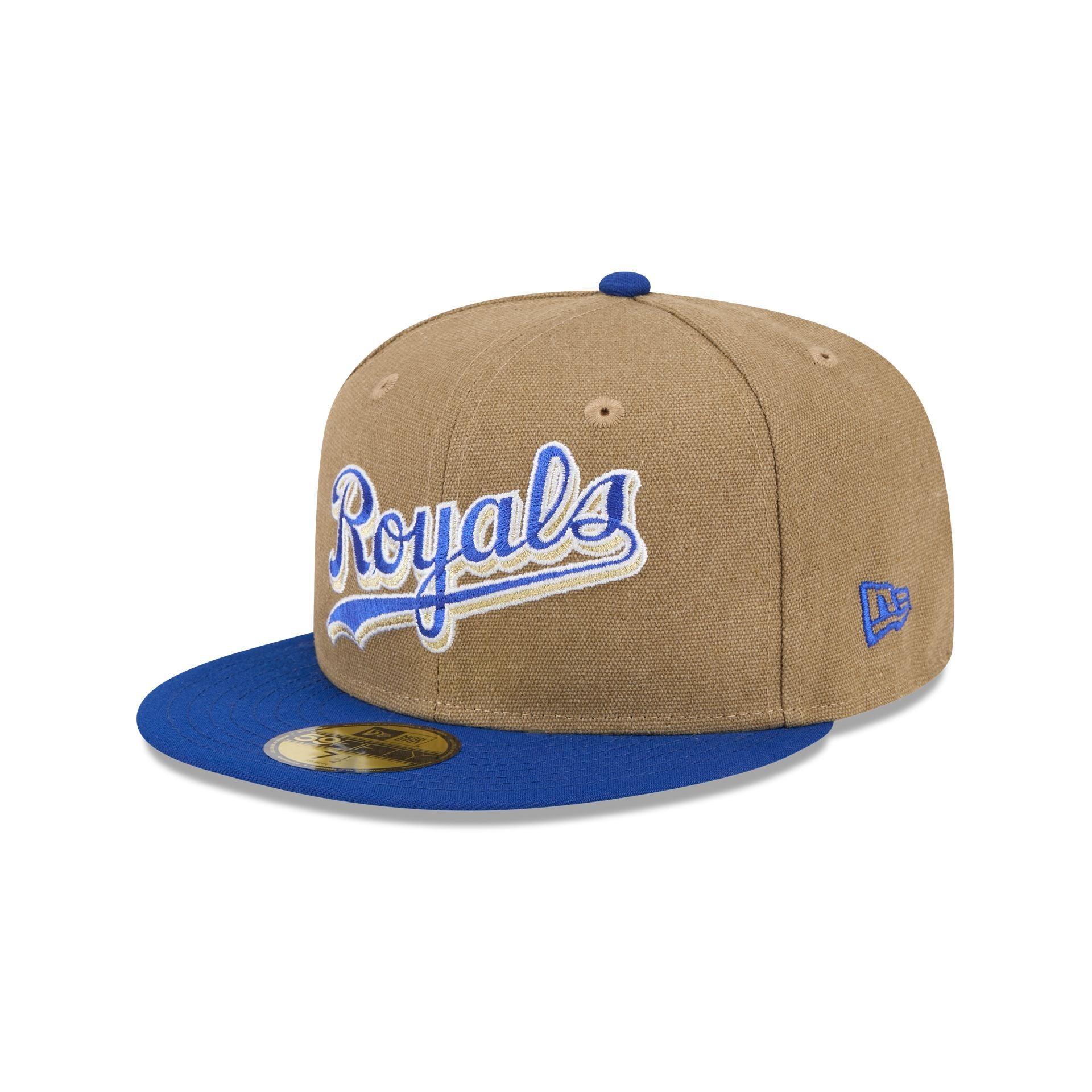 Milwaukee Brewers Canvas Crown 59FIFTY Fitted Hat Male Product Image