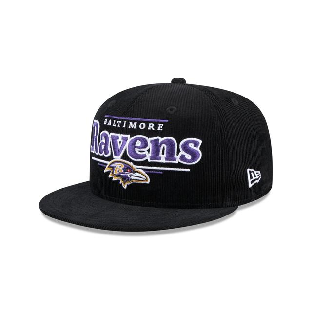 Baltimore Ravens Throwback Display 9FIFTY Snapback Hat Male Product Image