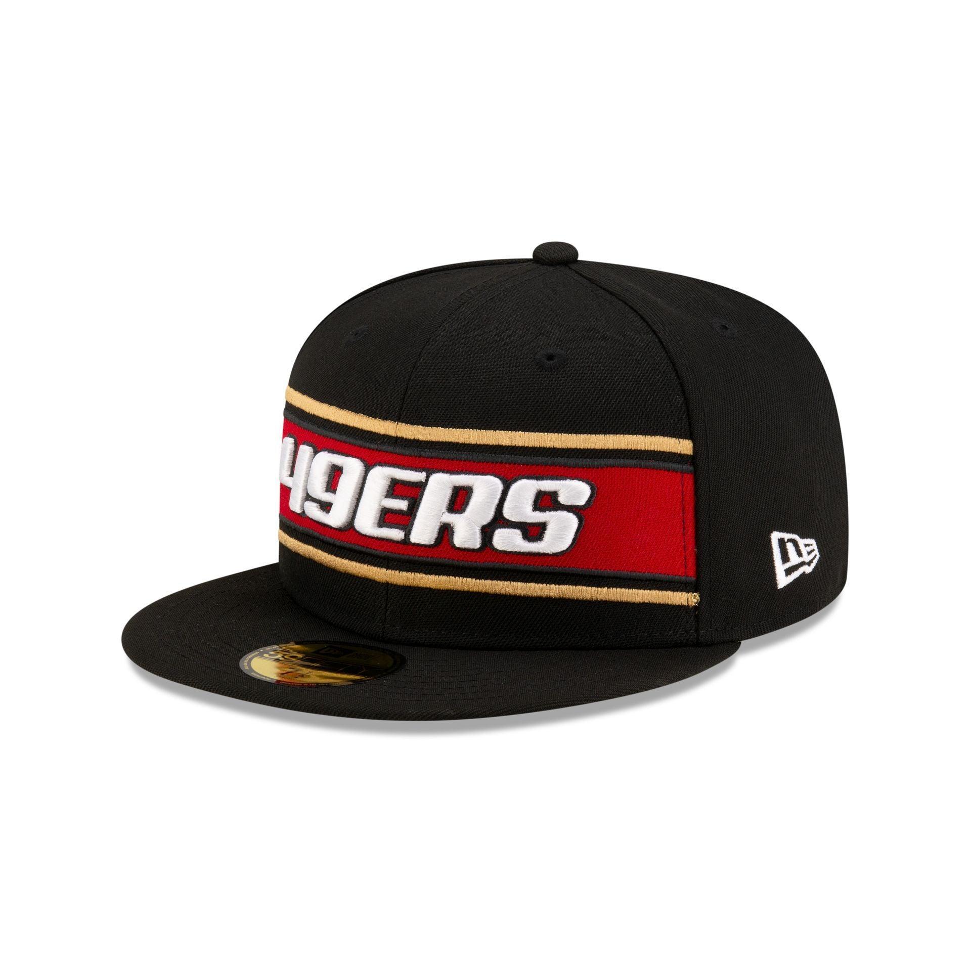 San Francisco 49ers 2024 Sideline Black 59FIFTY Fitted Hat Male Product Image