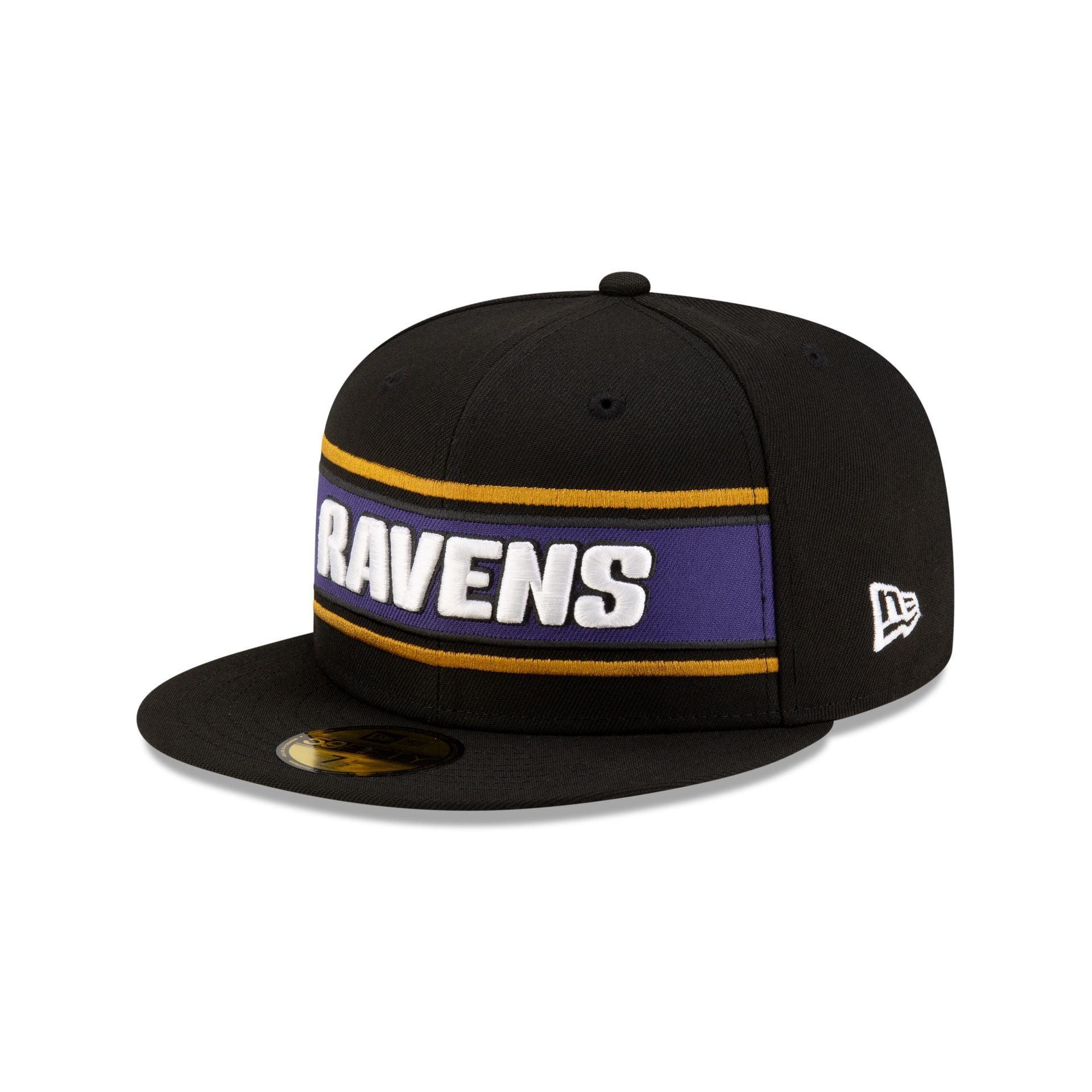 Baltimore Ravens 2024 Sideline Black 59FIFTY Fitted Hat Male Product Image