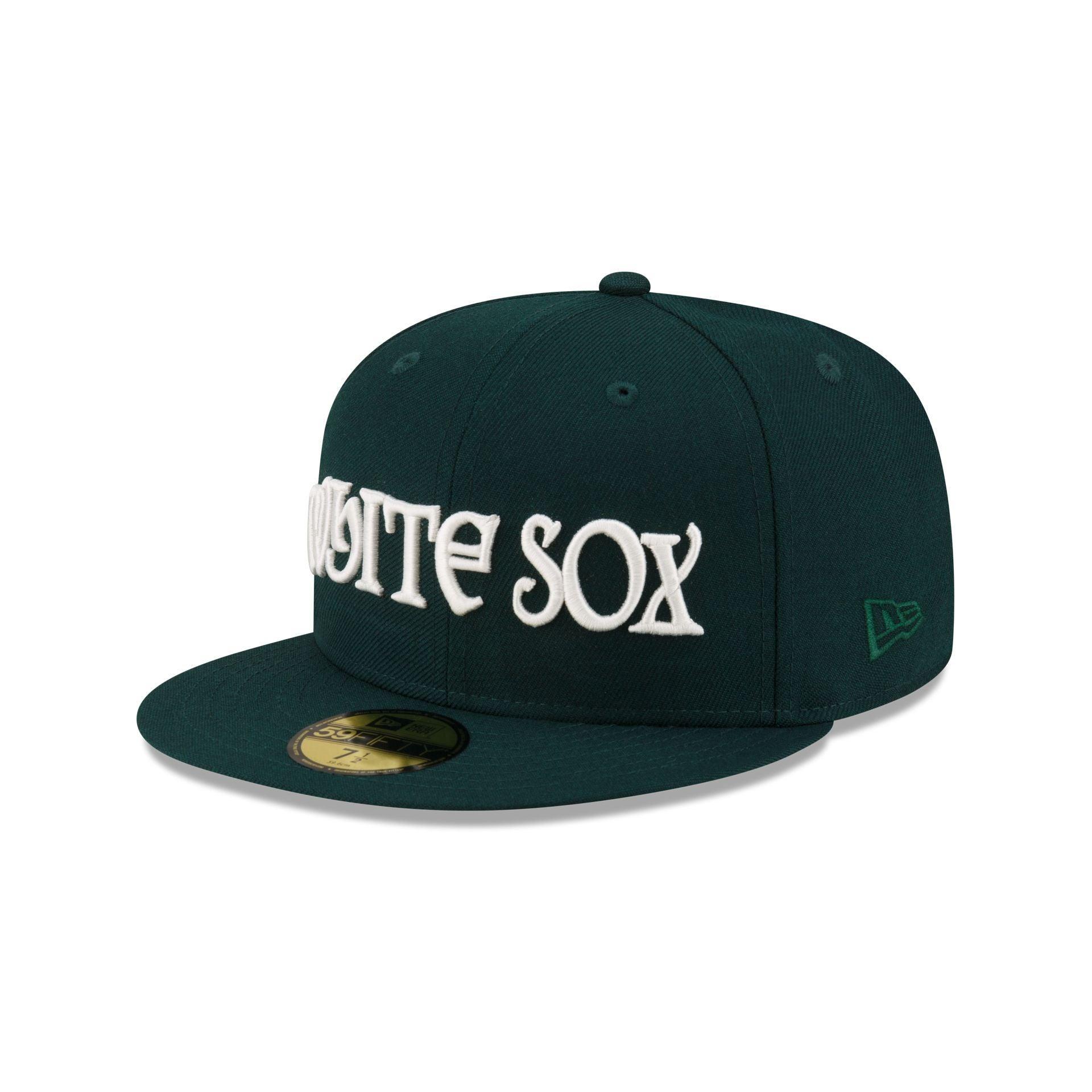 Just Caps Dark Green Wool Chicago White Sox 59FIFTY Fitted Hat Male Product Image