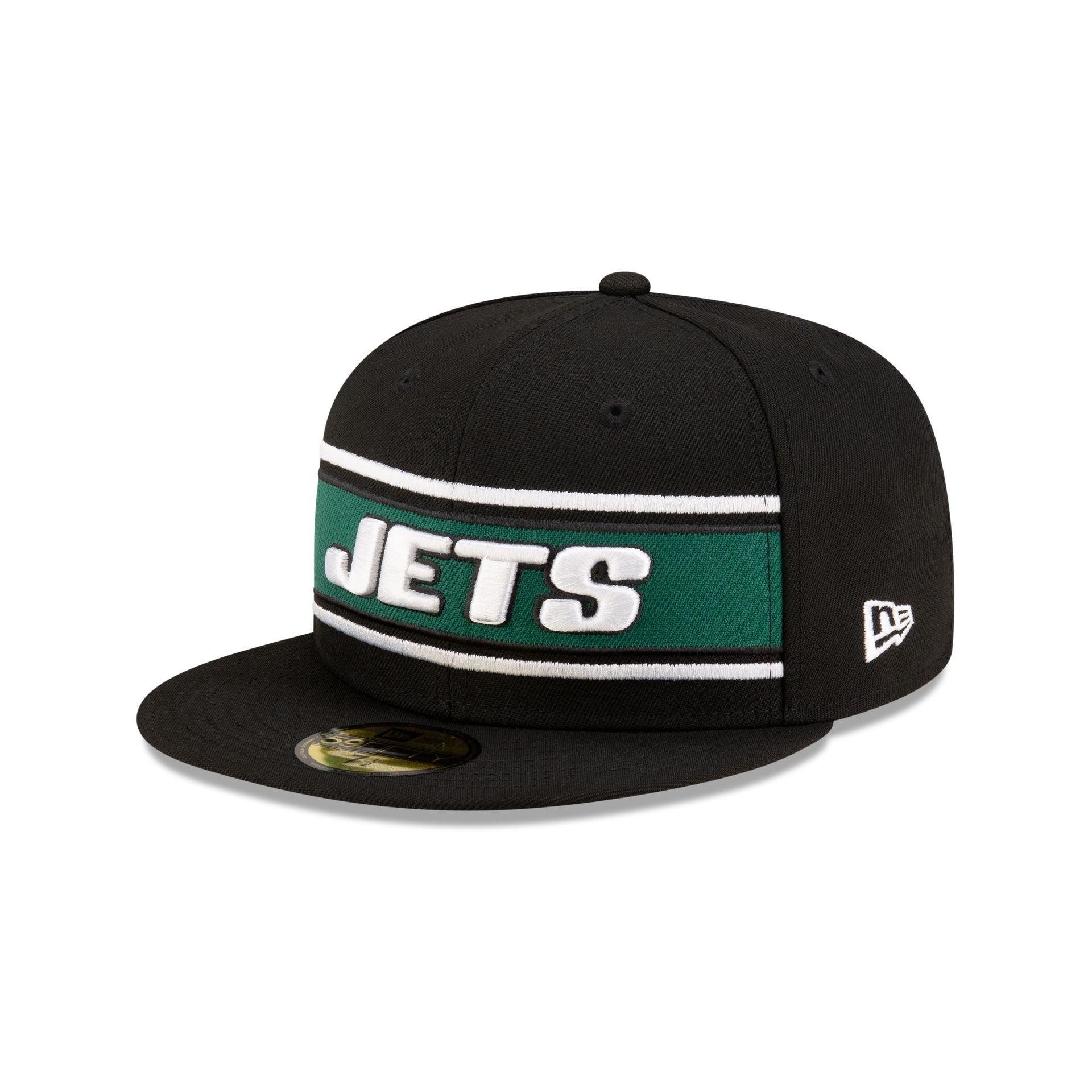 New York Jets 2024 Sideline Black 59FIFTY Fitted Hat Male Product Image