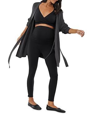 Ingrid & Isabel Active Maternity Leggings with Crossover Panel Product Image