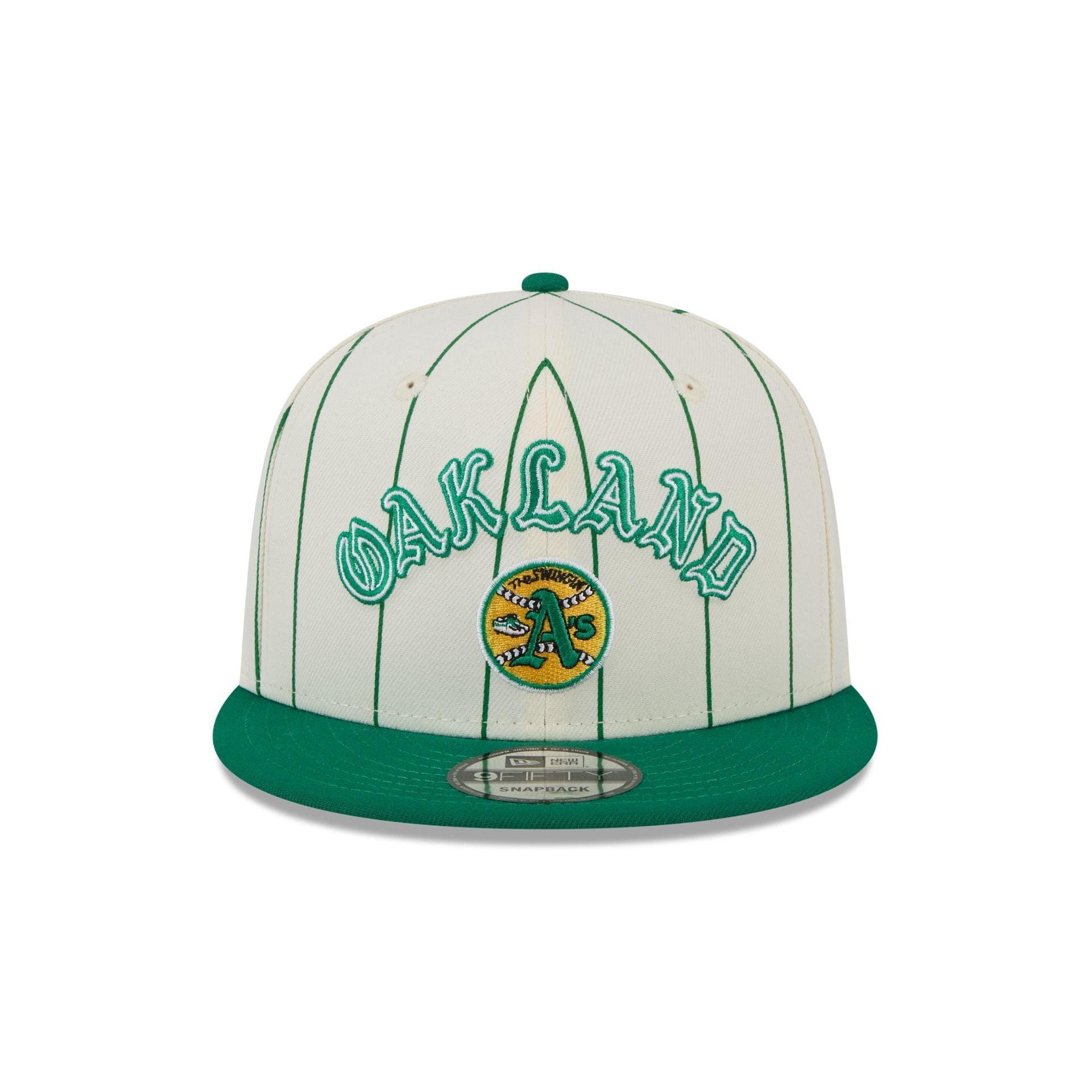 Oakland Athletics Jersey Pinstripe 9FIFTY Snapback Hat Male Product Image