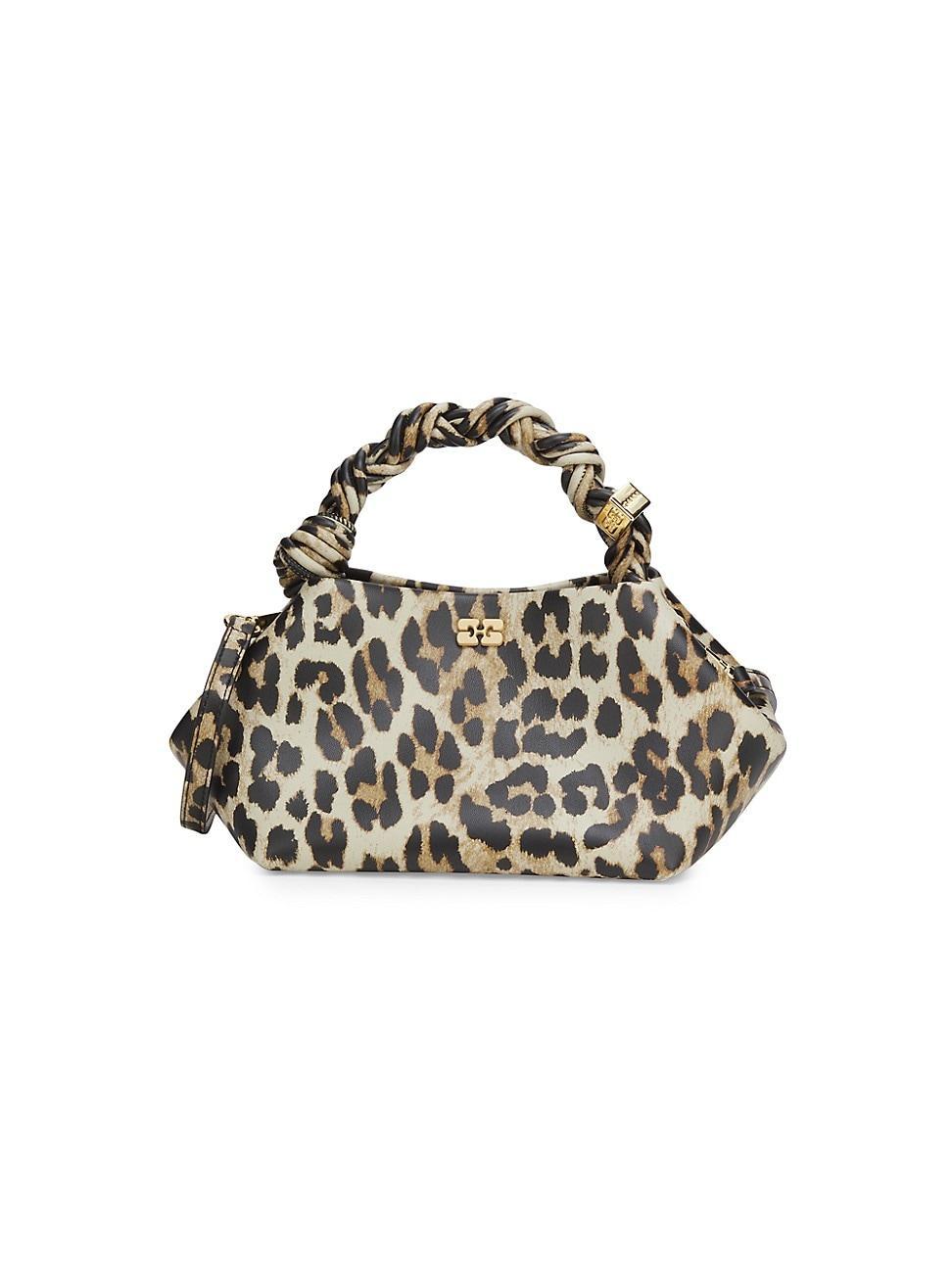 Womens Bou Small Leopard-Print Bag Product Image