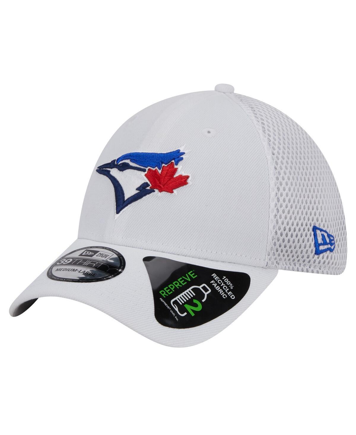 Mens New Era White Toronto Blue Jays REPREVENeo 39THIRTY Flex Hat Product Image