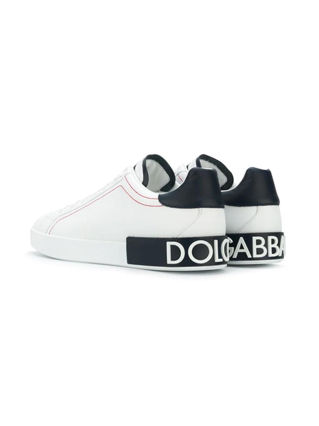 Portofino Lace-up Sneakers In White Product Image