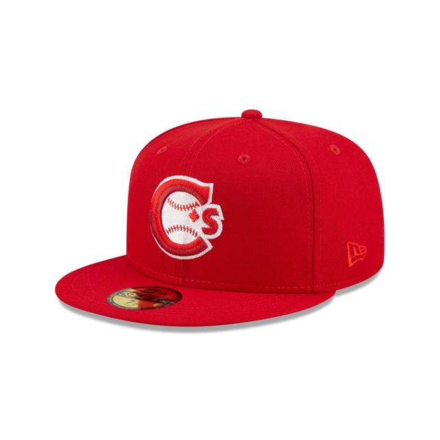 New York Yankees Basic Scarlet 9FIFTY Snapback Hat Male Product Image