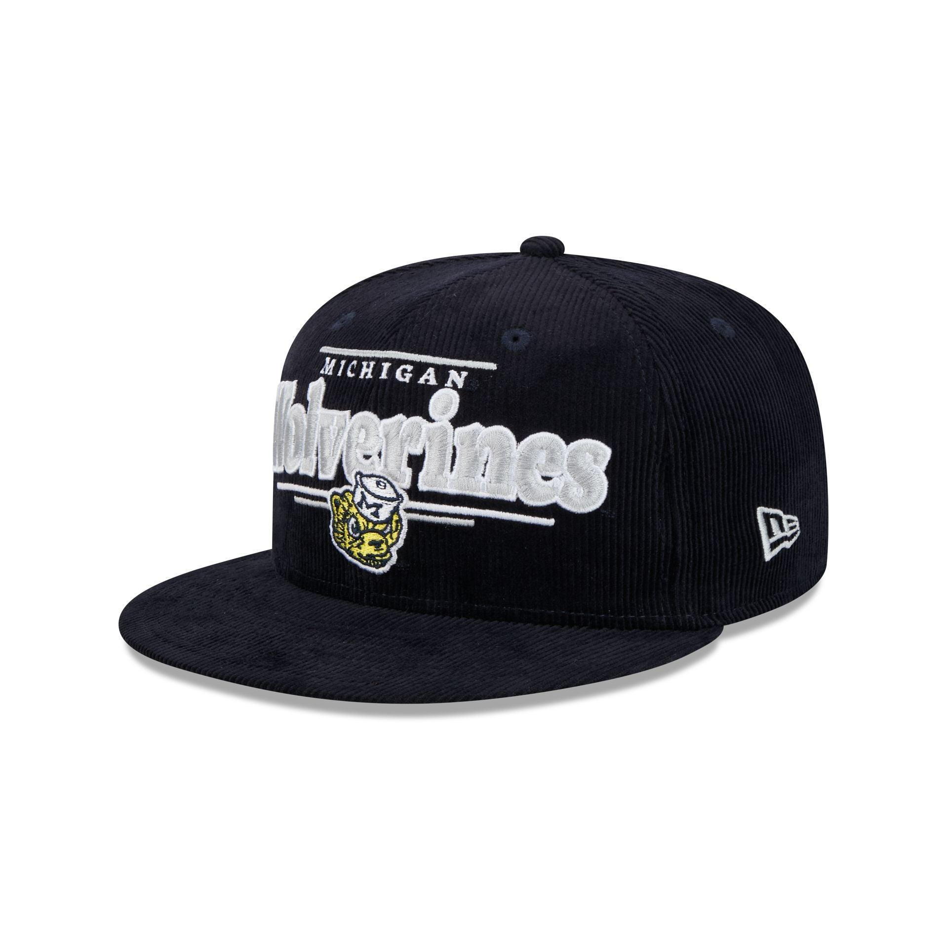 Michigan Wolverines College Vault Throwback Display 9FIFTY Snapback Hat Male Product Image