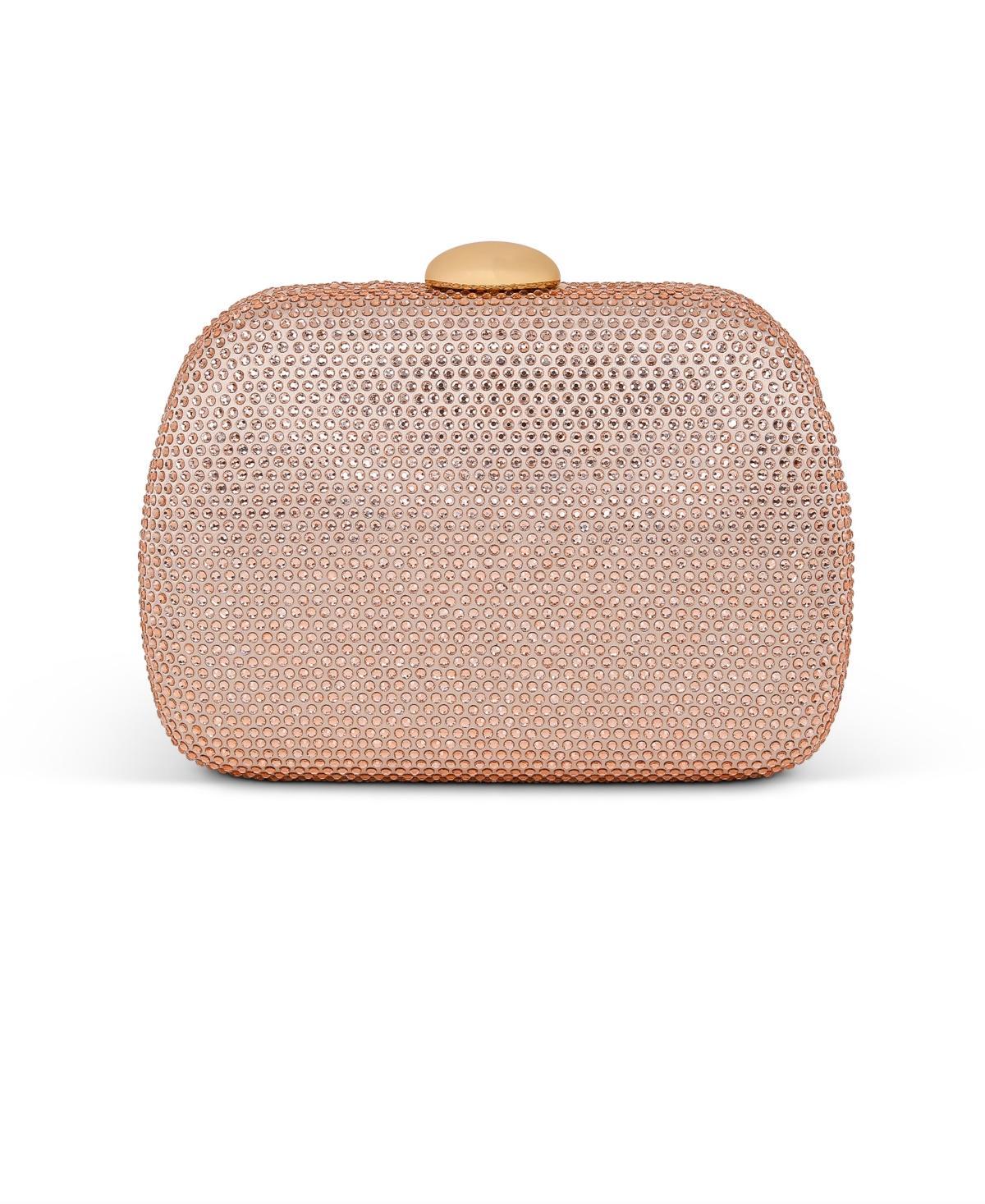 Womans Blossom Crystal Minaudiere Product Image