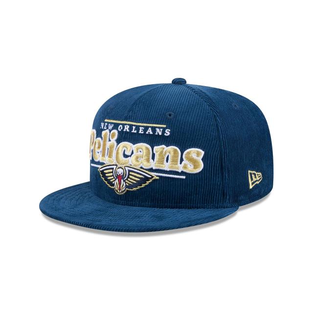 New Orleans Pelicans Throwback Display 9FIFTY Snapback Hat Male Product Image