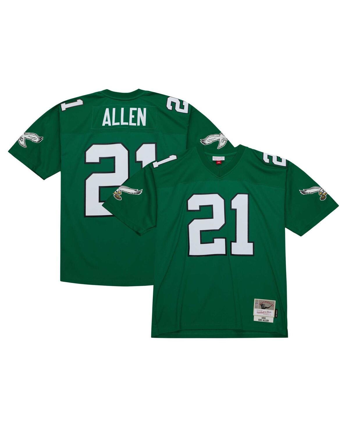 Mens Mitchell & Ness Eric Allen Kelly Green Philadelphia Eagles Legacy Replica Jersey - Kelly Green Product Image