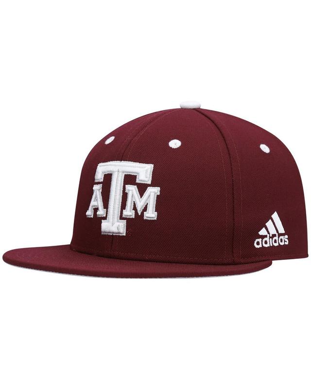 Mens Adidas Maroon Texas A&M Aggies On-Field Baseball Fitted Hat Product Image