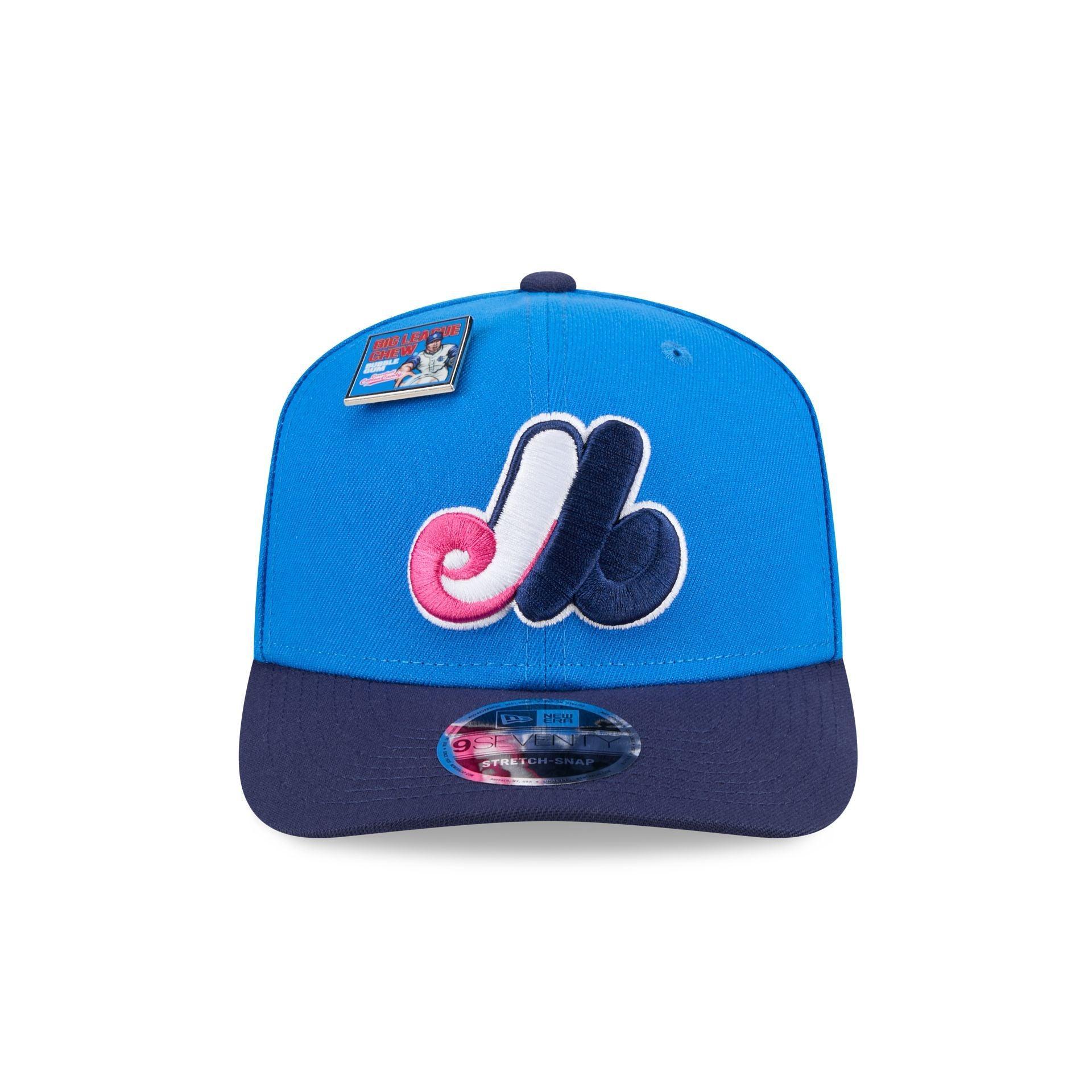 Big League Chew X Los Angeles Dodgers Curveball Cotton Candy 9SEVENTY Stretch-Snap Hat Male Product Image