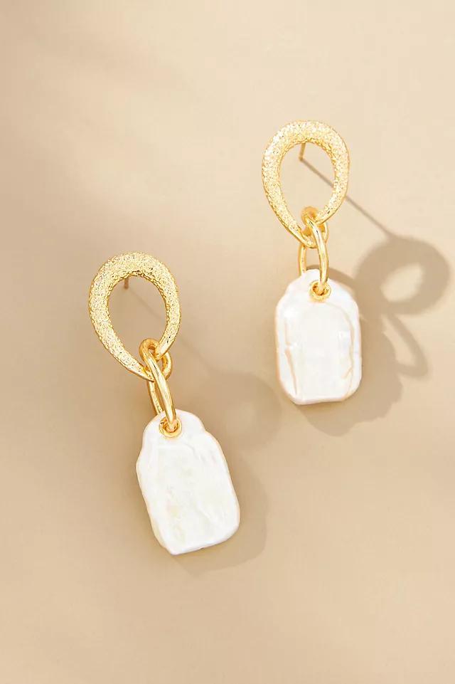 Pivotal Pearl Drop Earrings Product Image