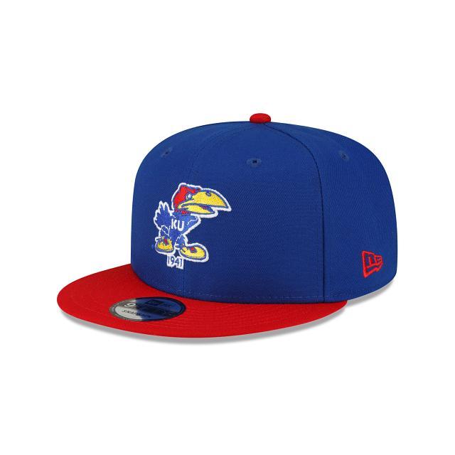 Kansas Jayhawks College Vault 9FIFTY Snapback Hat Male Product Image