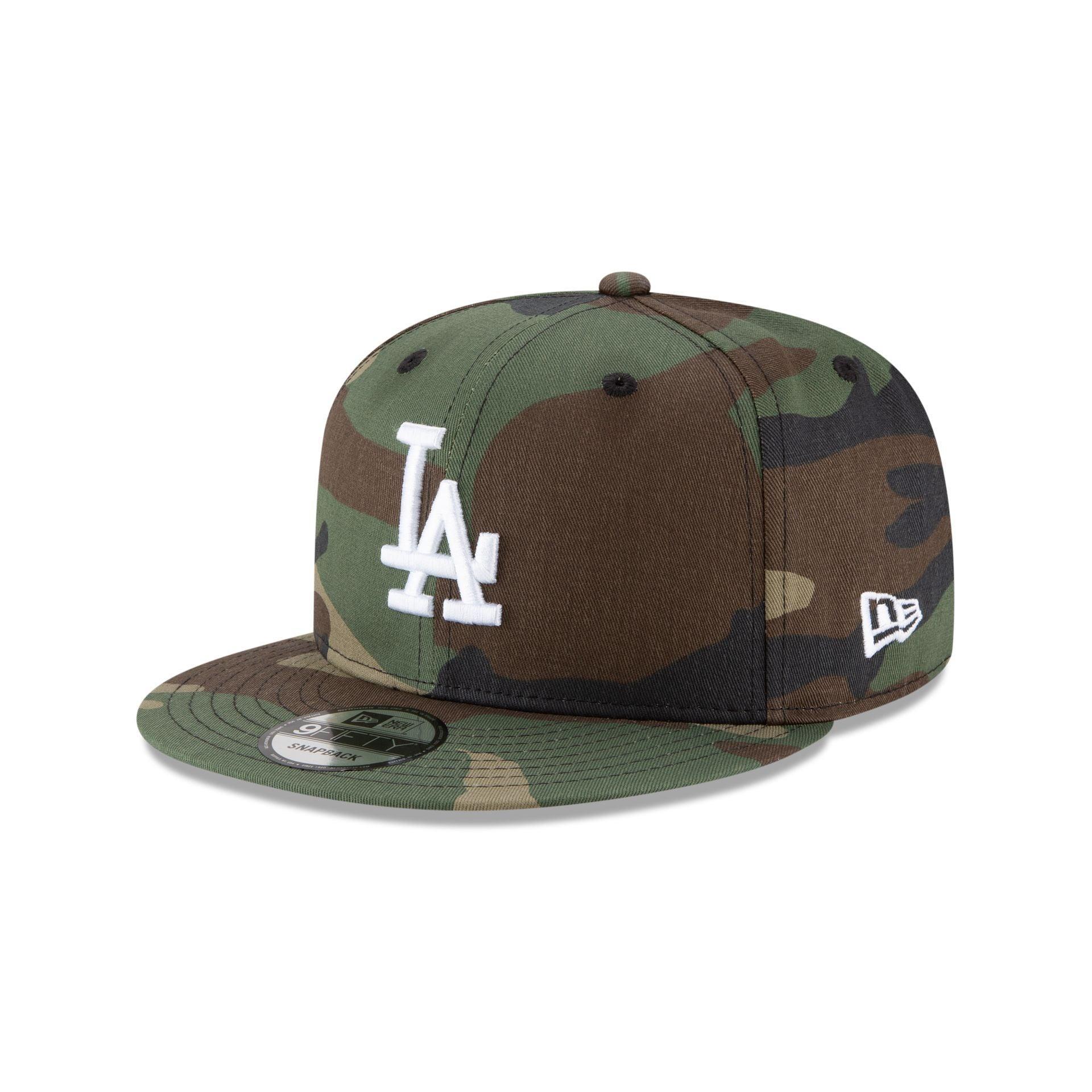 Los Angeles Dodgers World Series Champions Camo 9FIFTY Snapback Hat Male Product Image