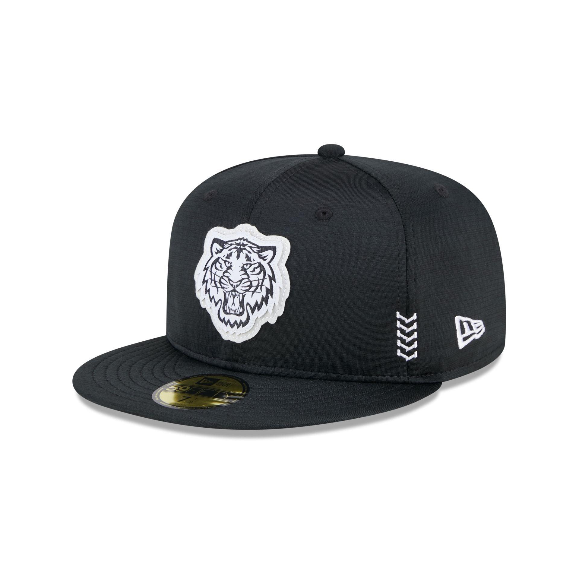 Detroit Tigers 2024 Clubhouse Black 59FIFTY Fitted Hat Male Product Image