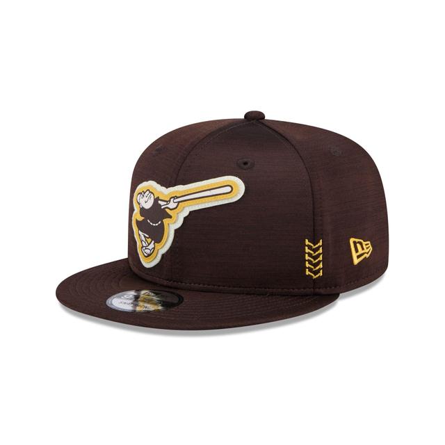 San Diego Padres 2024 Clubhouse 9FIFTY Snapback Hat Male Product Image