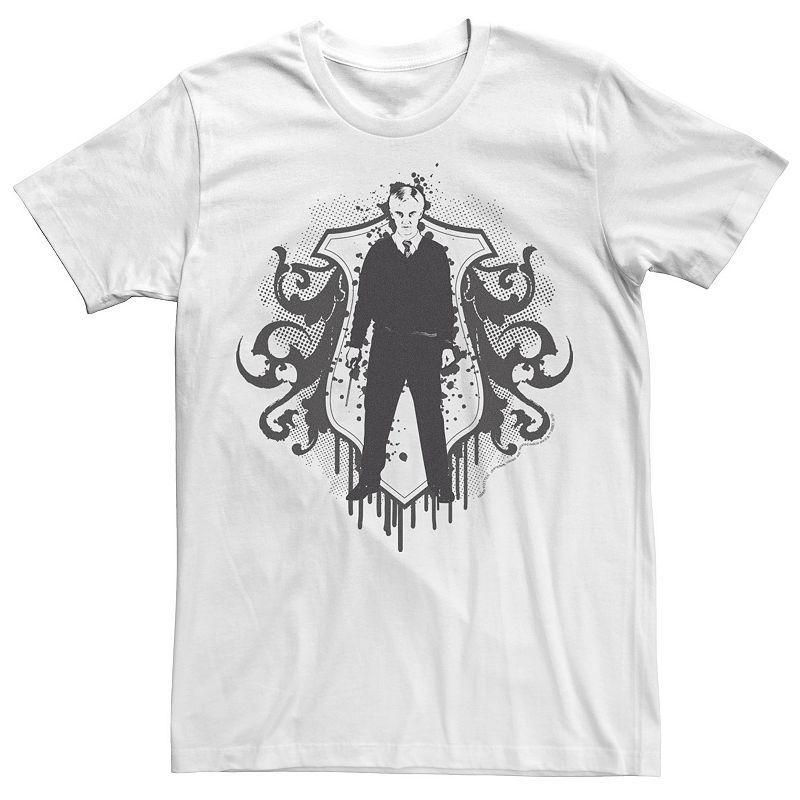 Mens Harry Potter Draco Malfoy Crest Portrait Graphic Tee Product Image