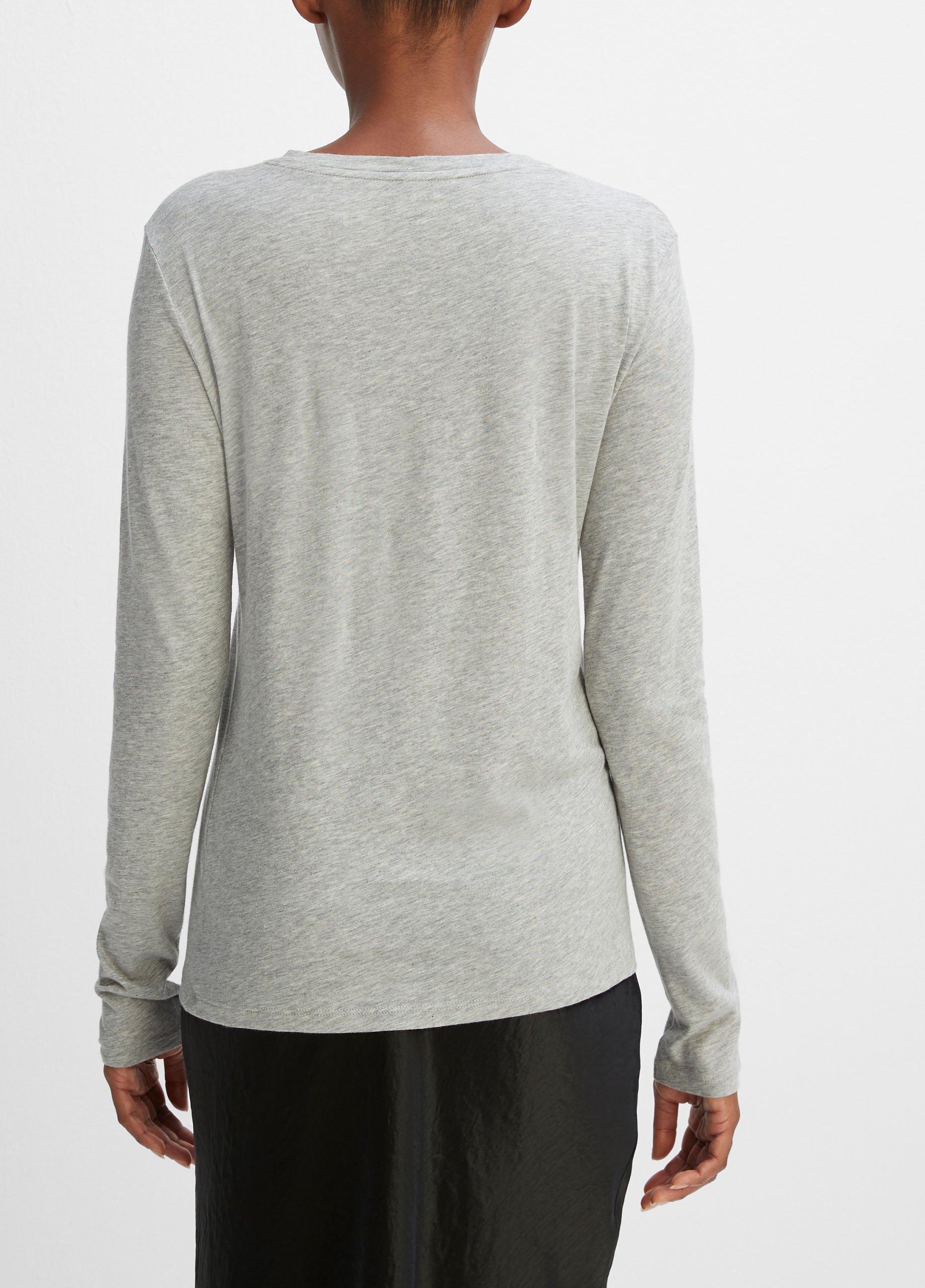 Essential Long Sleeve Crew Neck T-Shirt Product Image