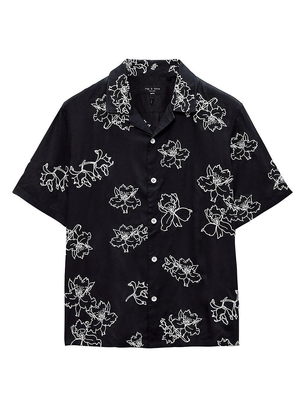 Mens Avery Resort Embroidered Shirt Product Image