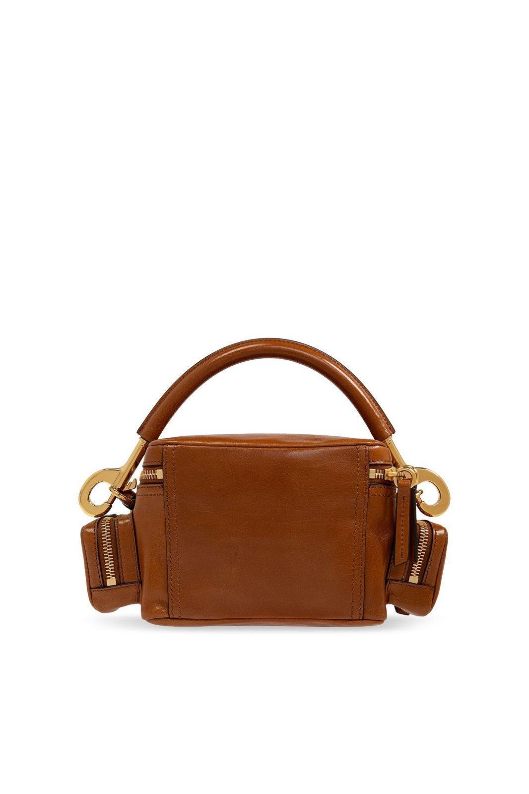 Petit Sac Camera Bag En Cuir Souple Femme Brun Taille Onesize 100% Bubalus Bubalis, Farmed, Coo Ital In Brown Product Image