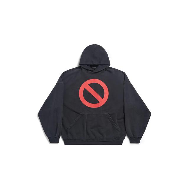 Balenciaga Music | Bfrnd Series Hoodie Large Fit in Black Faded Product Image